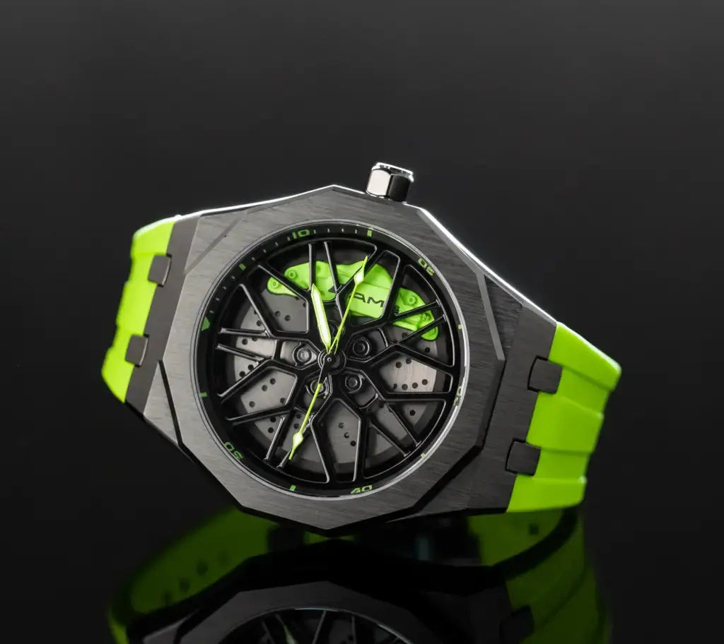 Petronas motorsport inspired spinning rim watch