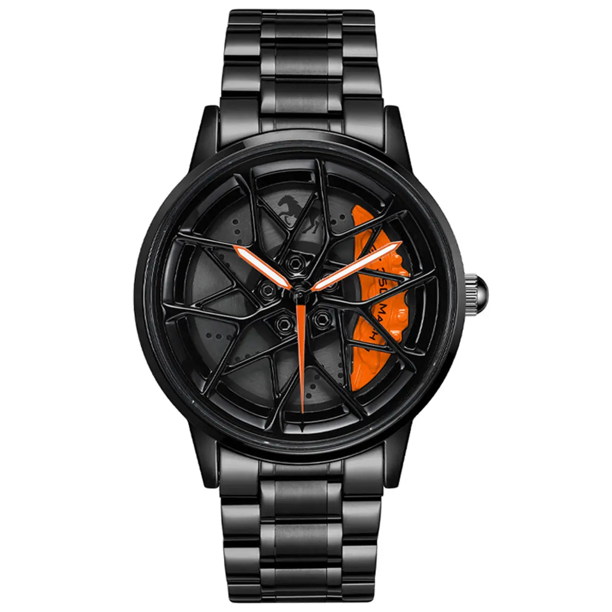 HMN Shelby GT350 Men's Racing Watch: Stainless Steel, Sapphire Crystal, 3D Dial