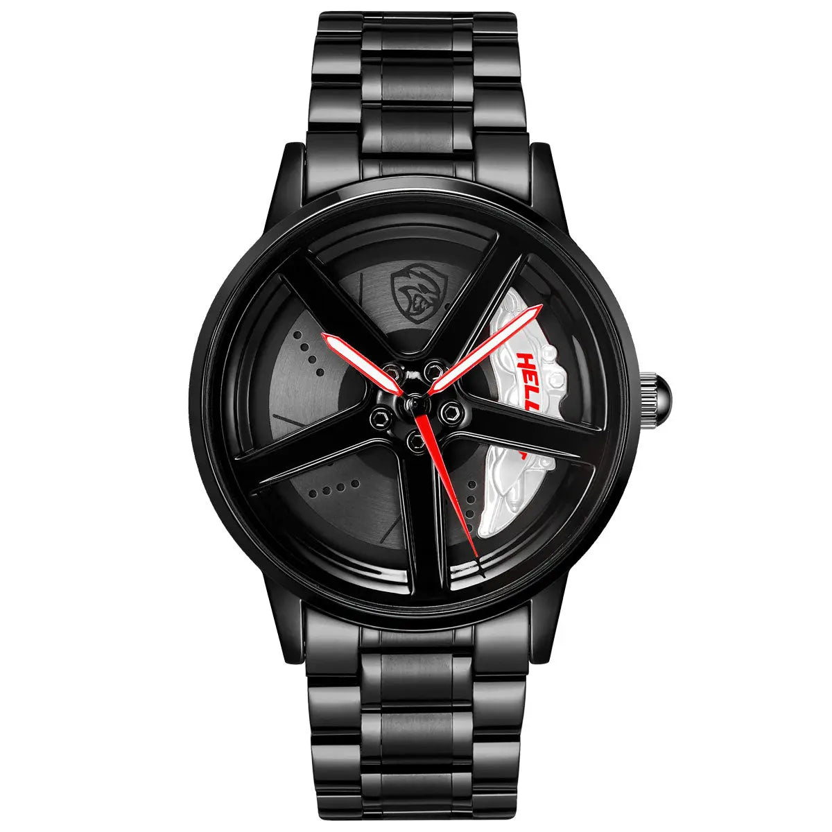 HMN Hellcat HC2 Men's Racing Watch: Sapphire Glass, 3D Brake Caliper Dial