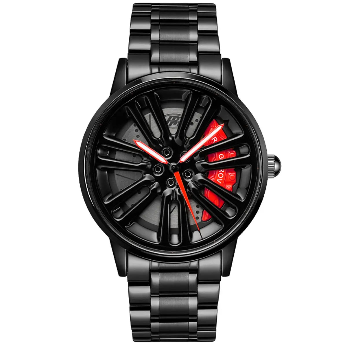 HMN Land Luxury SE Men's Racing Watch: Sapphire Glass, Durable Stainless Steel