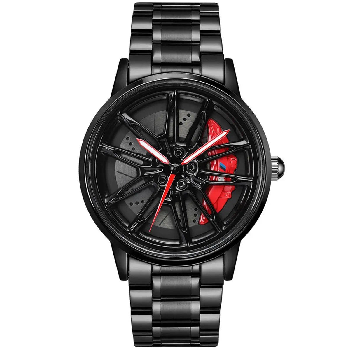 HMN Bimmer M2 Spinning Rim Men's Racing Watch with Sapphire Glass