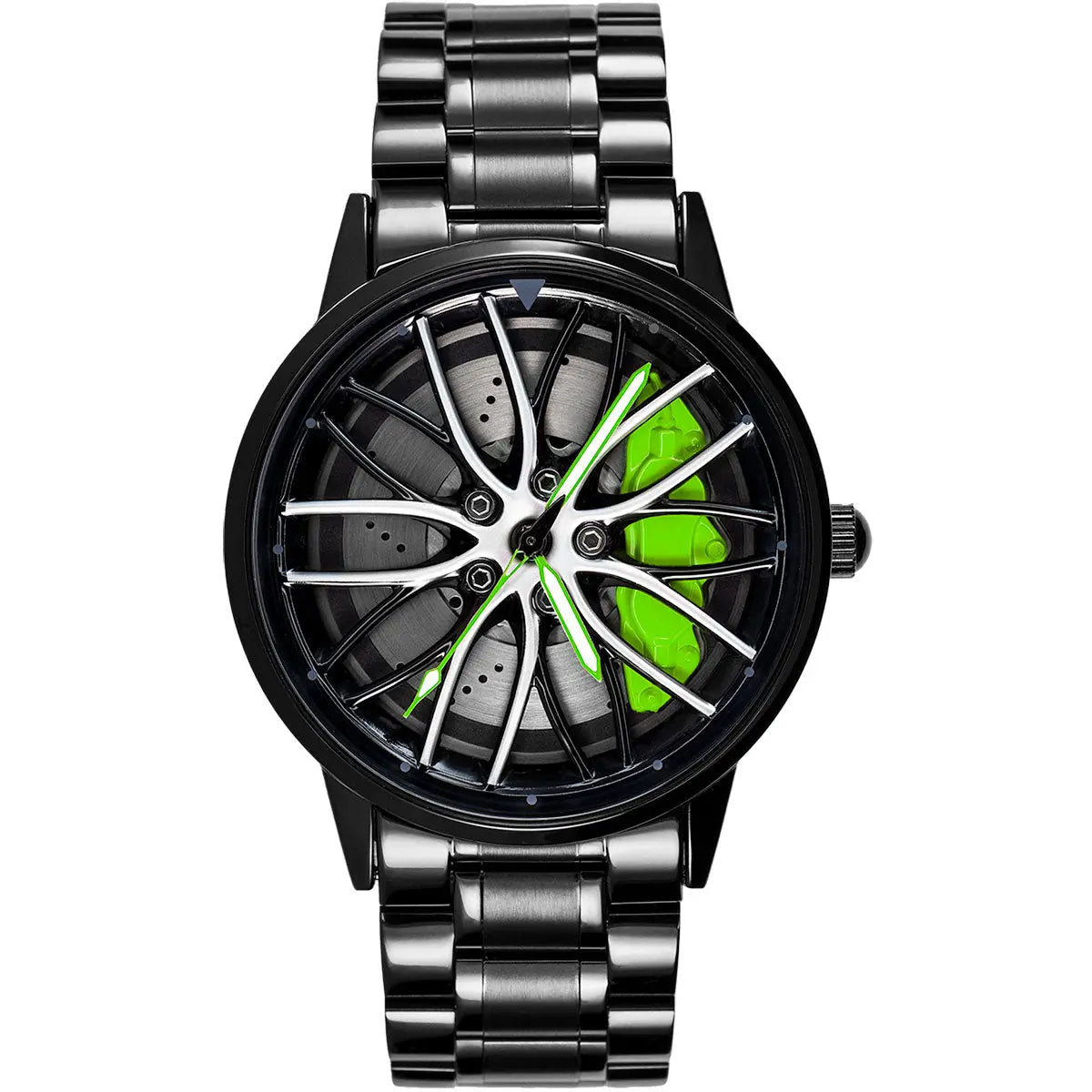 HMN Bimmer M4 Spinning Rim Men's Racing Watch - Luxury Automotive Design