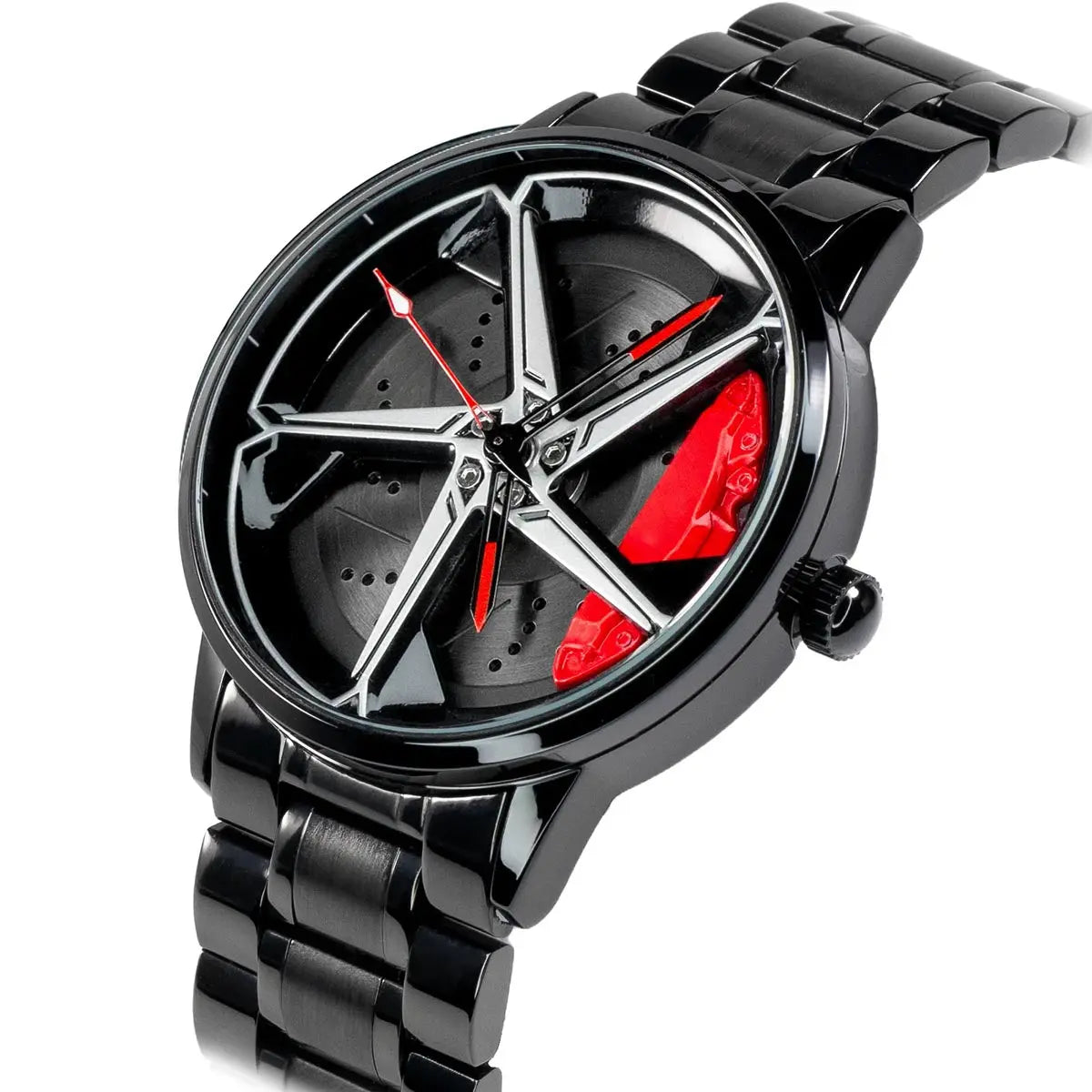 HMN 488 Spider Ferrari Wheel Watch - Men's Luxury Sports Timepiece