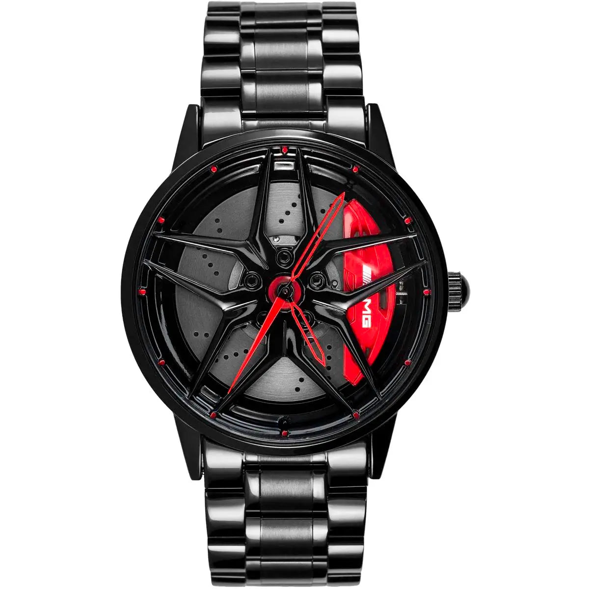 HMNWatch Petronas E63 Luxury Car Wheel Watch - Sapphire, Quartz Movement