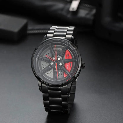 HMN GT500 Venom Men's Racing Watch: Shelby Mustang Inspired Cobra Sapphire Crystal