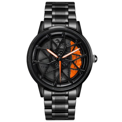 HMN Shelby GT350 Men's Racing Watch: Stainless Steel, Sapphire Crystal, 3D Dial