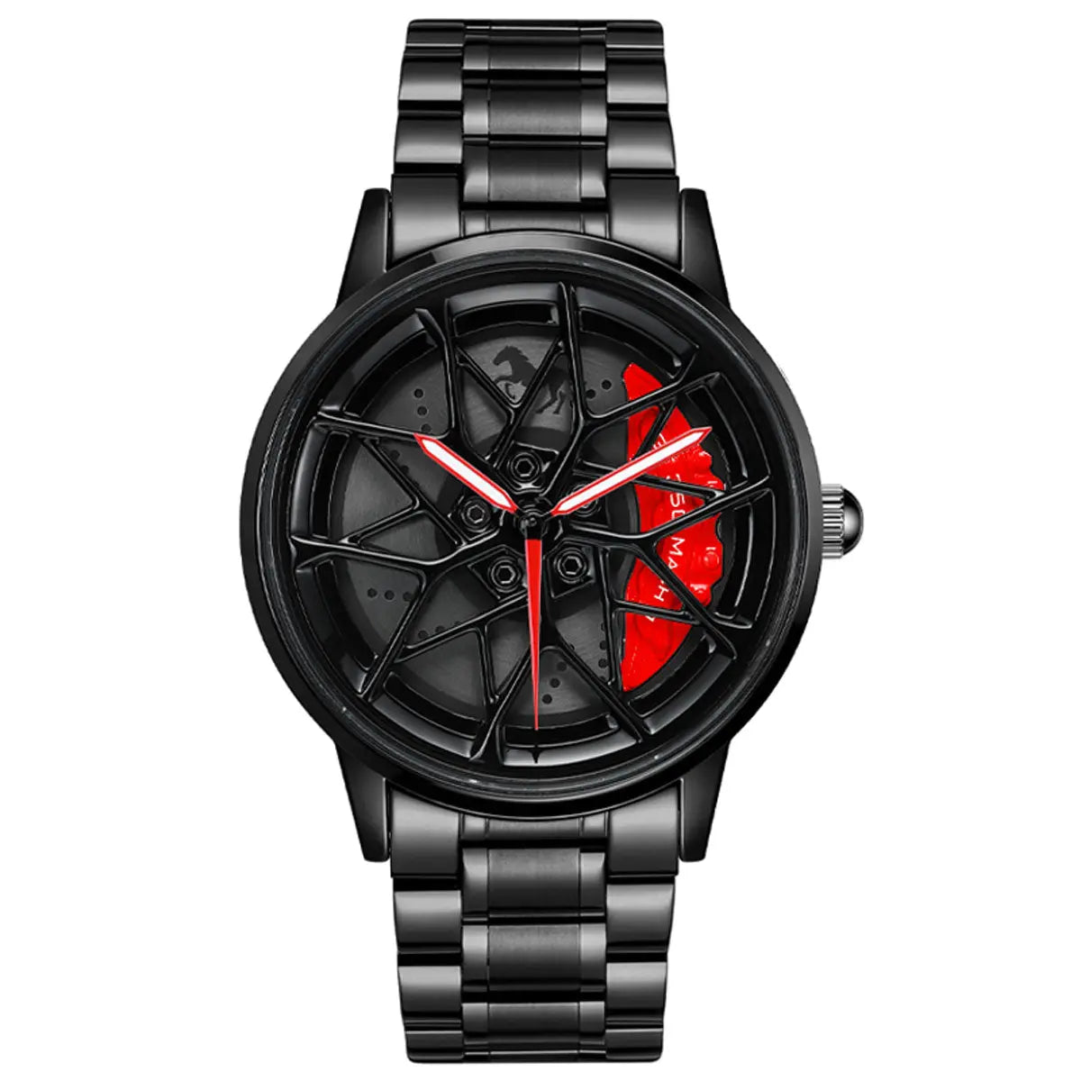 HMN Shelby GT350 Men's Racing Watch: Stainless Steel, Sapphire Crystal, 3D Dial