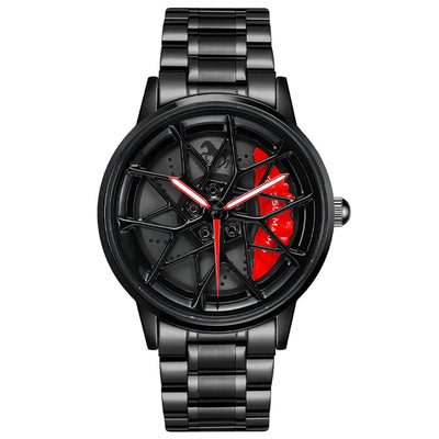HMN Shelby GT350 Men's Racing Watch: Stainless Steel, Sapphire Crystal, 3D Dial