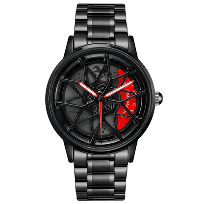 HMN Shelby GT350 Men's Racing Watch: Stainless Steel, Sapphire Crystal, 3D Dial