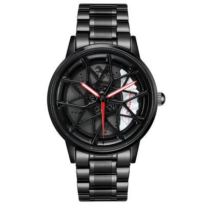 HMN Shelby GT350 Men's Racing Watch: Stainless Steel, Sapphire Crystal, 3D Dial
