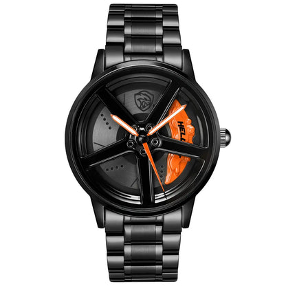 HMN Hellcat HC2 Men's Racing Watch: Sapphire Glass, 3D Brake Caliper Dial