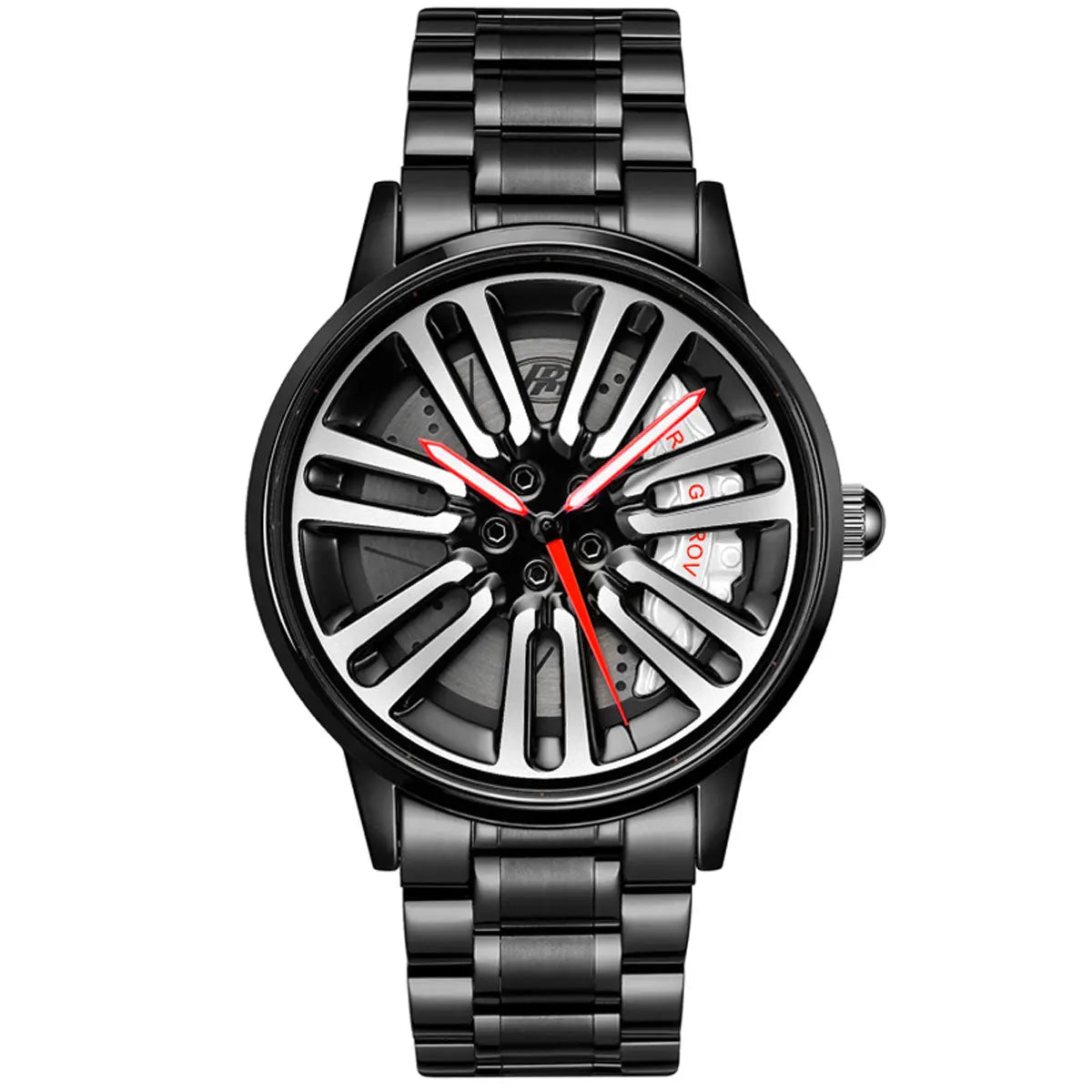 HMN Land Luxury SE Men's Racing Watch: Sapphire Glass, Durable Stainless Steel
