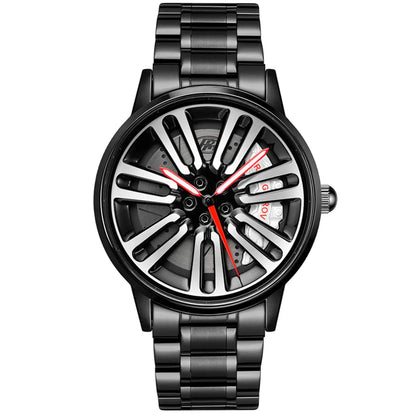 HMN Land Luxury SE Men's Racing Watch: Sapphire Glass, Durable Stainless Steel