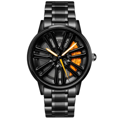 HMN Land Luxury SE Men's Racing Watch: Sapphire Glass, Durable Stainless Steel
