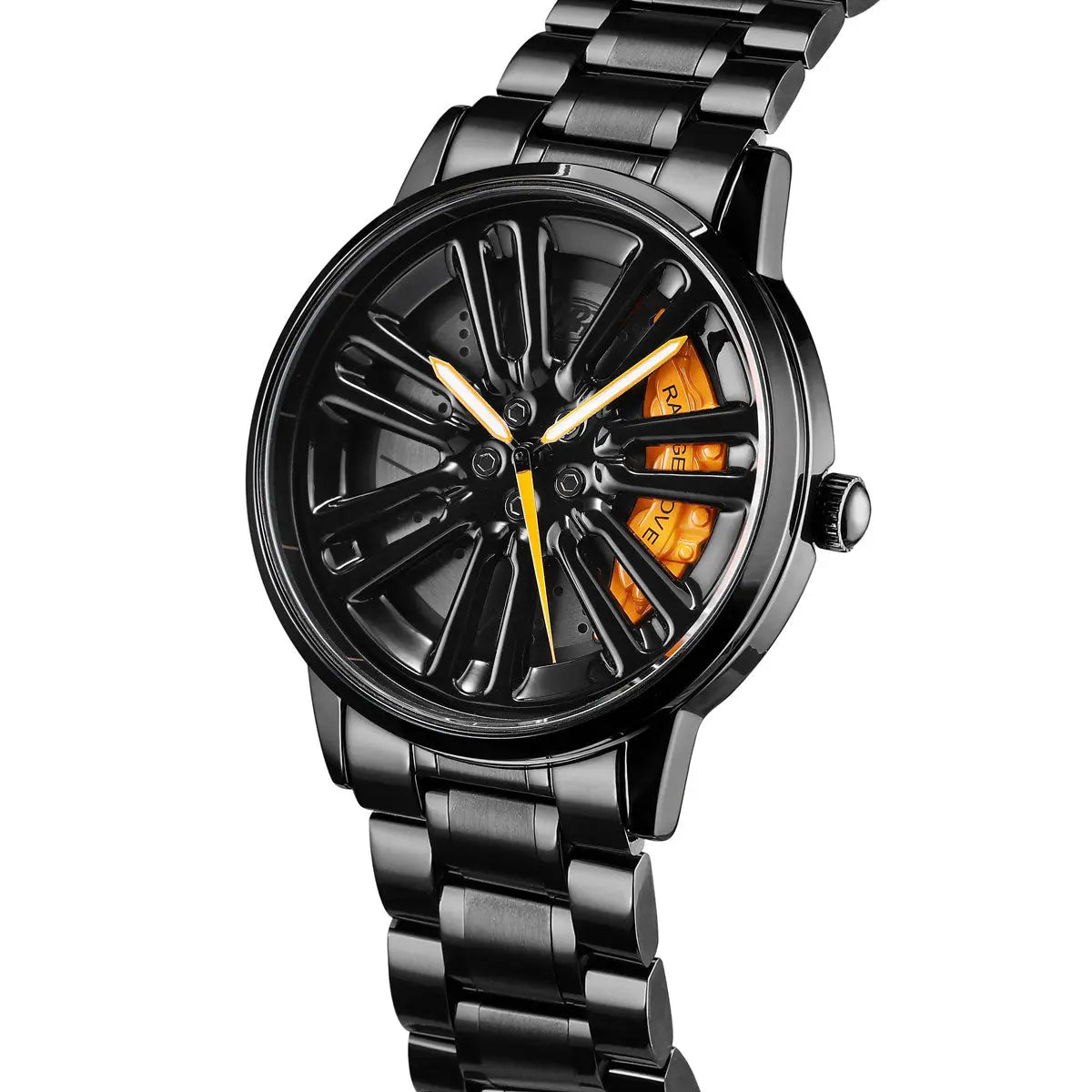 HMN Land Luxury SE Men's Racing Watch: Sapphire Glass, Durable Stainless Steel
