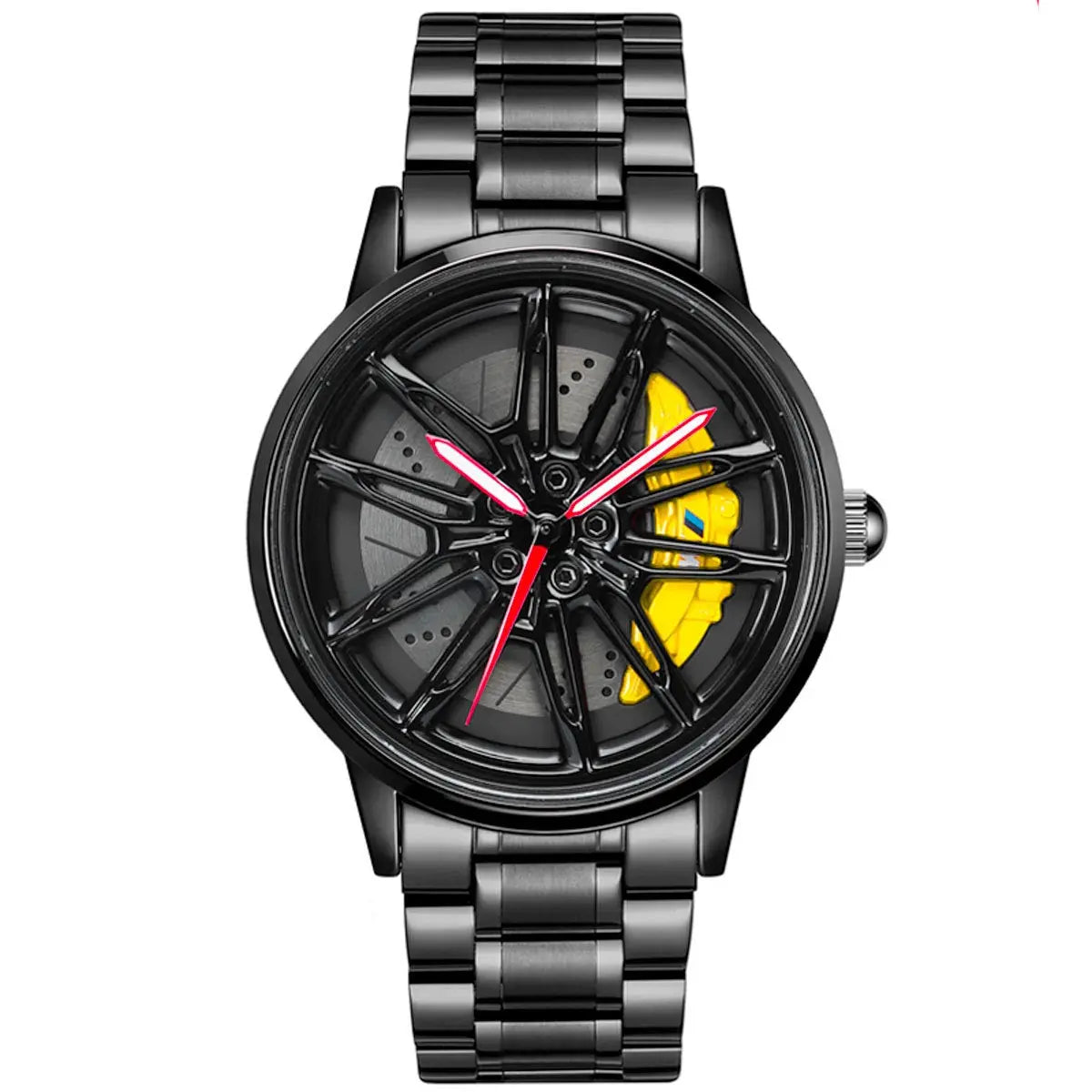 HMN Bimmer M2 Spinning Rim Men's Racing Watch with Sapphire Glass
