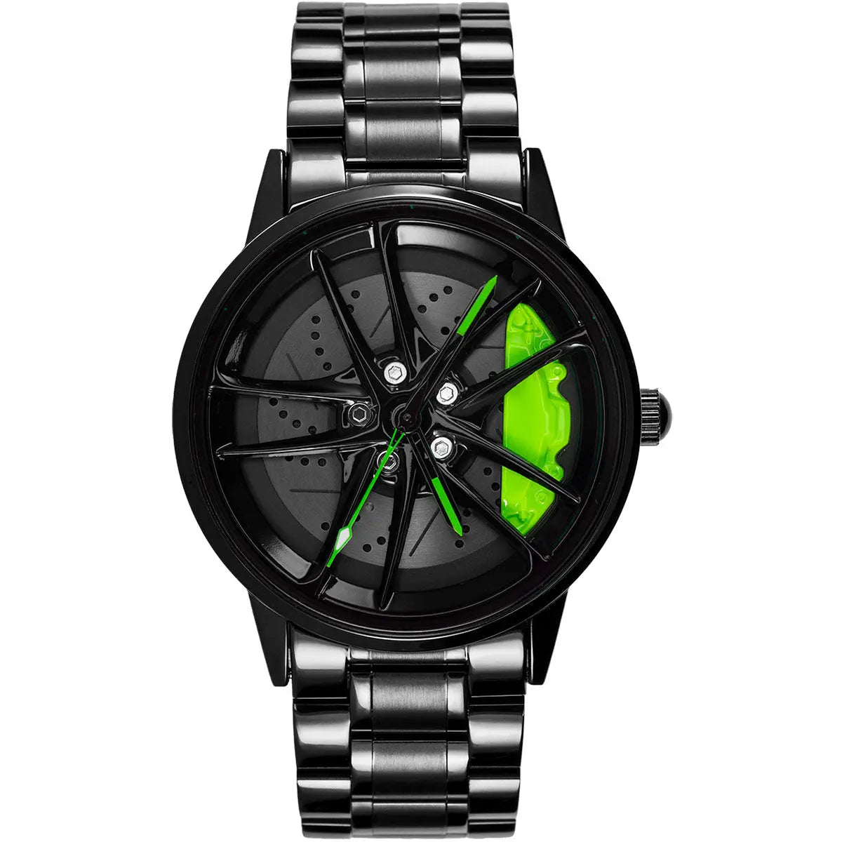 HMNWatch GR Supra J29 Men's Racing Watch – Unique Car Rim Design