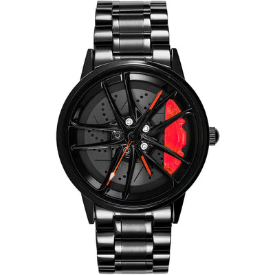 HMNWatch GR Supra J29 Men's Racing Watch – Unique Car Rim Design