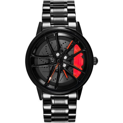 HMNWatch GR Supra J29 Men's Racing Watch – Unique Car Rim Design