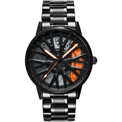 HMN GrandTour S Porsche Panamera Inspired Rim Watch for Car Enthusiasts