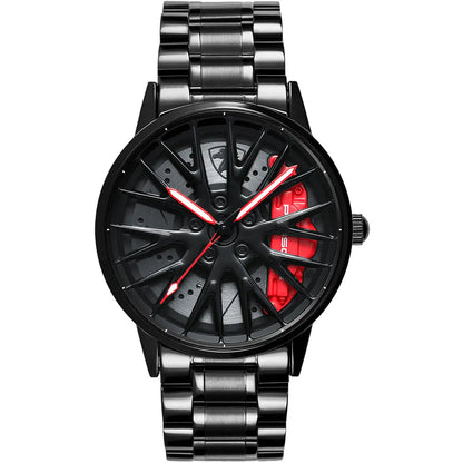 HMN GrandTour S Porsche Panamera Inspired Rim Watch for Car Enthusiasts