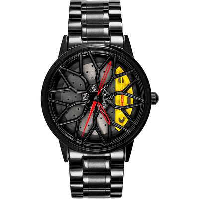 HMNWatch Petronas G63 Spinning Rim Watch - Sapphire Glass, 3D Caliper Design