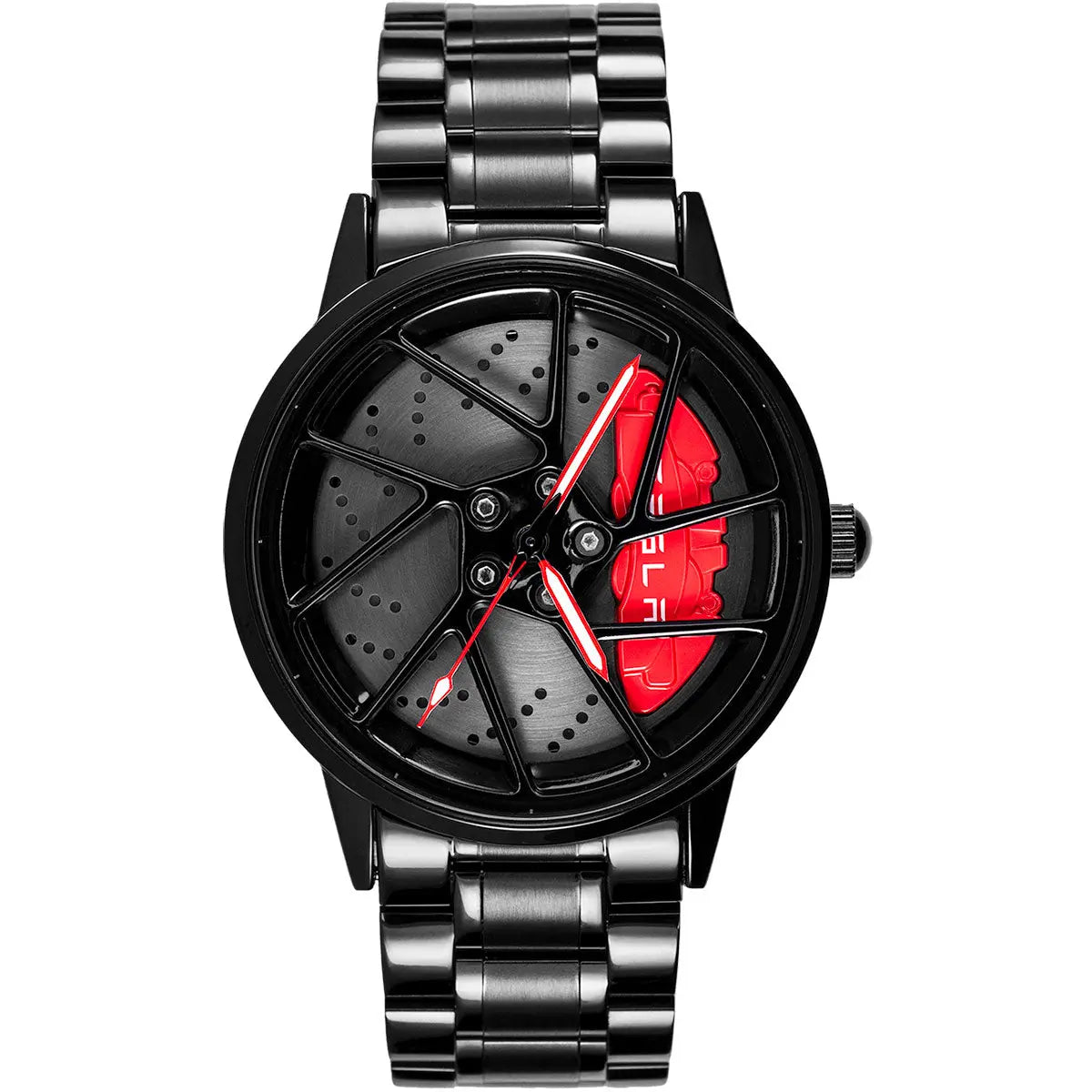 HMNWatch Roadster X Premium Car Wheel Watch - Stainless Steel, Sapphire Glass