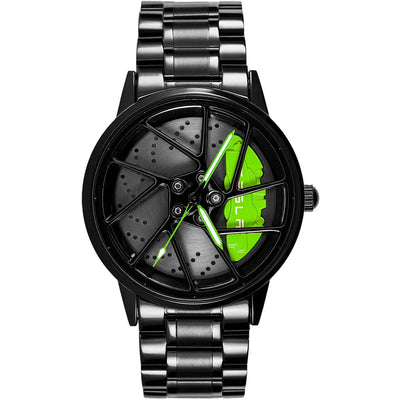 HMNWatch Roadster X Premium Car Wheel Watch - Stainless Steel, Sapphire Glass