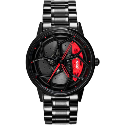 HMNWatch Bavaria RS8 Premium Men's Racing Watch Audi Rim Design