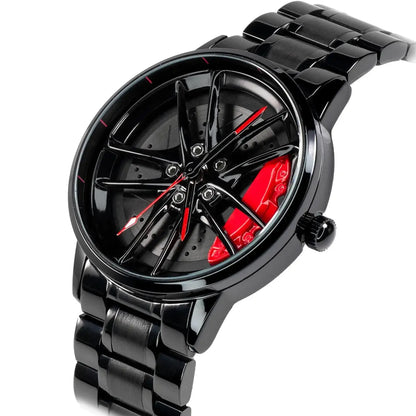 HMNWatch GR Supra J29 Men's Racing Watch – Unique Car Rim Design