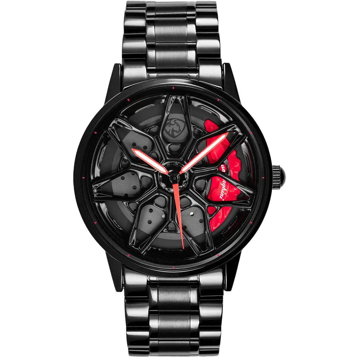 HMN Revuelto Wheel Watch: Lamborghini Rim Inspired Sapphire Sports Timepiece