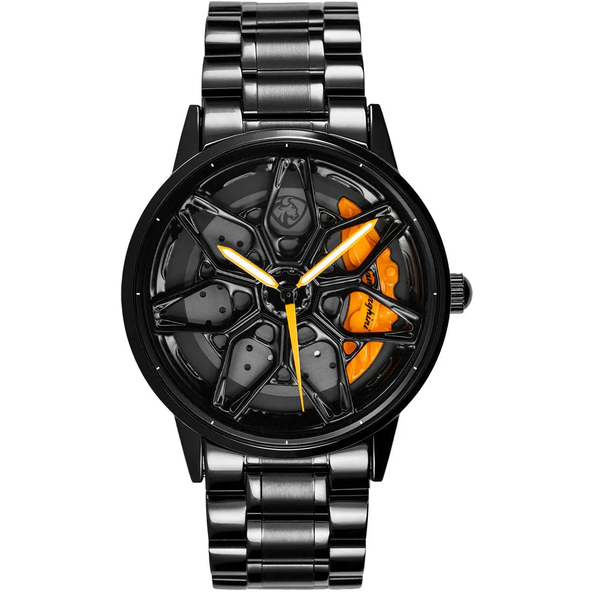 HMN Revuelto Wheel Watch: Lamborghini Rim Inspired Sapphire Sports Timepiece