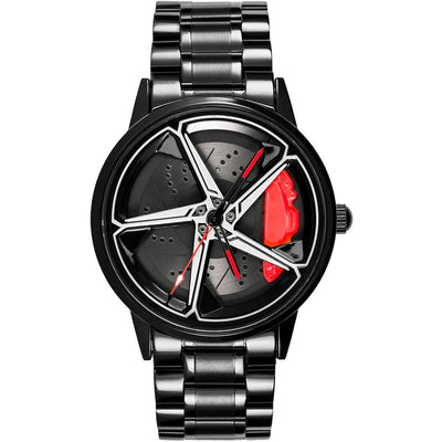 HMN 488 Spider Ferrari Wheel Watch - Men's Luxury Sports Timepiece