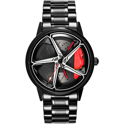 HMN 488 Spider Ferrari Wheel Watch - Men's Luxury Sports Timepiece