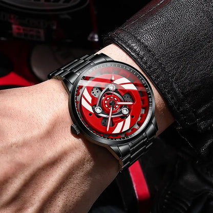 HMNWatch Pegati Monster: Bold Ducati-Inspired 3D Dial Racing Steel Watch