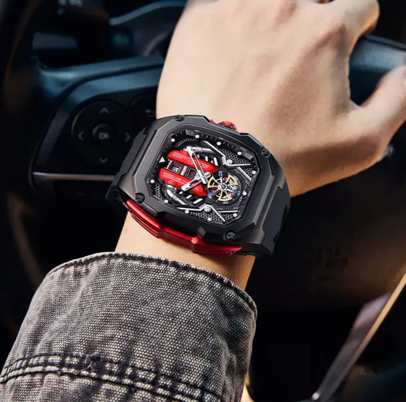 Bellucci - V12 Prestige Automatic Skeleton Watch by Bellucciandco