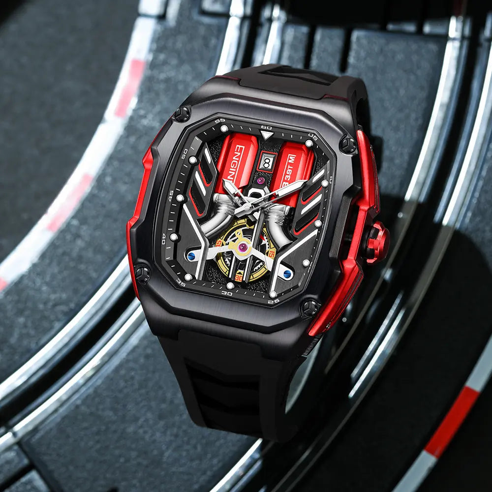 Bellucci - V12 Prestige Automatic Skeleton Watch by Bellucciandco