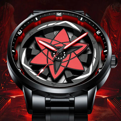 Bellucci Watch Sasuke Uchiha Sharingan Spinning by Bellucciandco