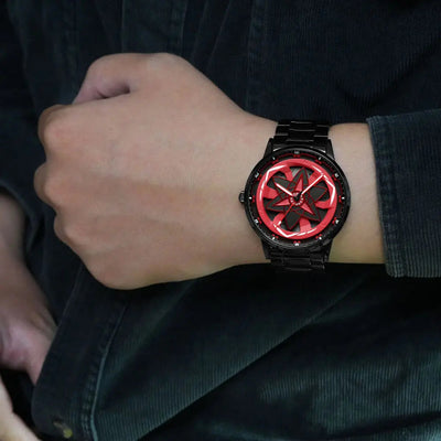 Bellucci Watch Sasuke Uchiha Sharingan Spinning by Bellucciandco
