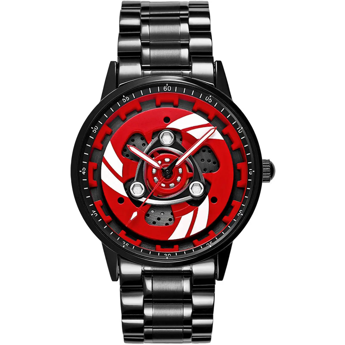 HMNWatch Pegati Monster: Bold Ducati-Inspired 3D Dial Racing Steel Watch